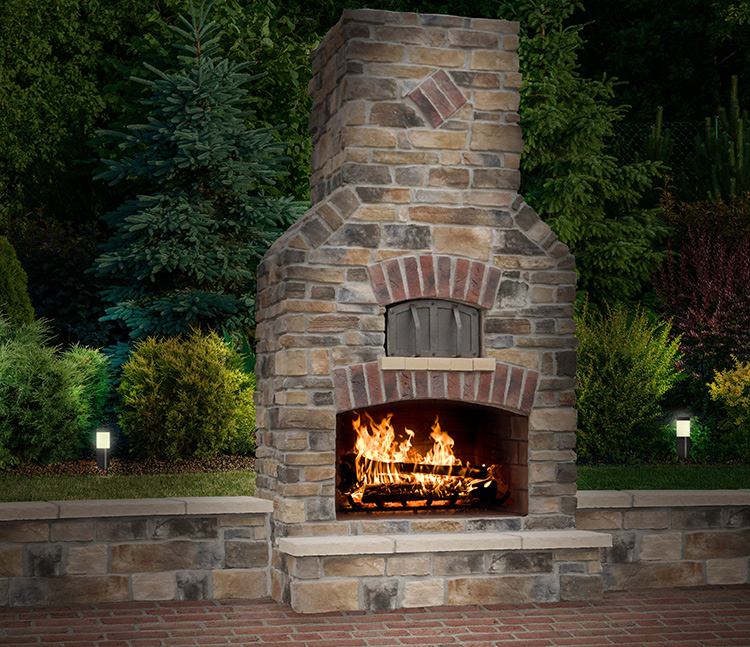Outdoor Brick Ovens, Backyard Fire Pit Pizza Oven