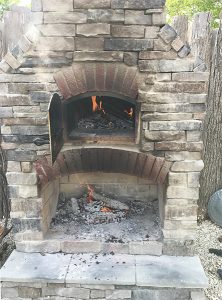 backyard pizza oven