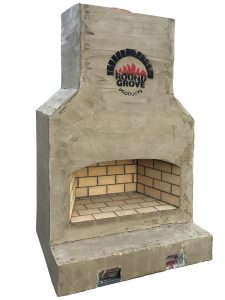 DIY brick pizza oven