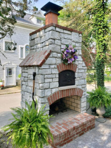 Outdoor kitchen inspiration - diy outdoor brick oven