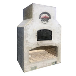Baha Model Ventless Gas Largo - Perfect for larger scale entertaining spaces - Firebox: 48"x24" - Oven Dimensions: 47"x25" - Overall Dimensions: 63"W x 42"D x 88"H