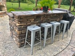 Outdoor kitchen seating wooster ohio
