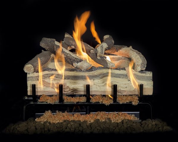 gas outdoor fireplace